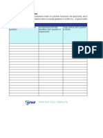 Compliance Matrix Template