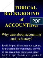 History of Accounting.