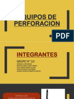 EQUIPOS DE PERFORACION V