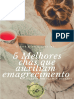 E Book de 5 Chás Que Auxiliam No Emagrecimento