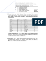 Jawaban UAS Statistik Inferensial REGULER