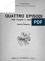 F. Margola - Quattro Episodi Per Flauto e Chitarra