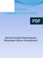 Proposal Investasi Dunia Akhirat