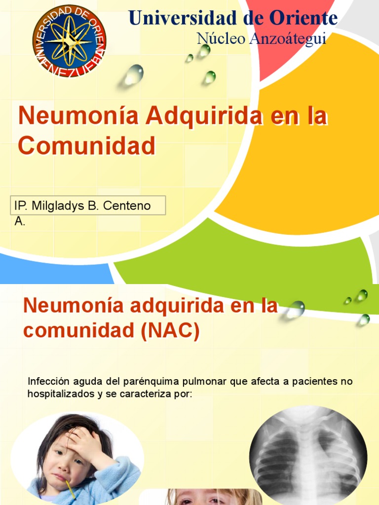 Neumonía Adquirida en La Comunidad PDF