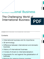 The Challenging World of International Business