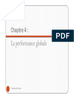 Chapitre 4 - La Performance Globale