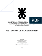 Obtencion de Glicerina USP Baldassa Dealbera Intra V27