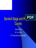 Bankfull Stage Regional Curves