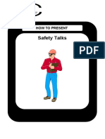 How To Present A Safety Talk Manual Rev 1