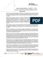 Acuerdo Interministerial 0001 16 Permisos