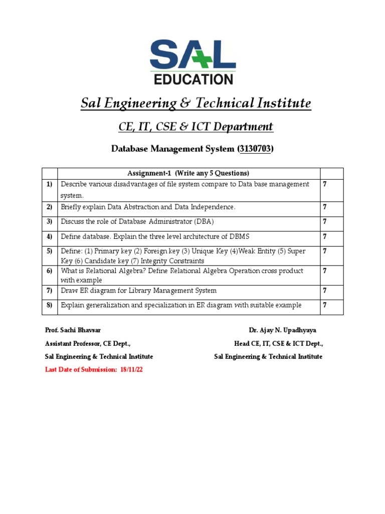 Assignment 01 | PDF