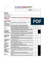 10 Fire Safety Checklist Permanent Structures