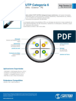 Cable Solido F - UTP Categoria 6 PE Exterior