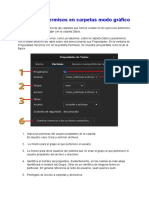 Práctica 9. Permisos en Carpetas Modo Gráfico