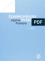 Resumo Epistemologia Pratica Jayme Paviani