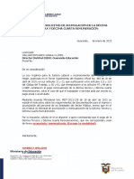 Solicitud de Acumulacion o Mensualizacion de Decimos