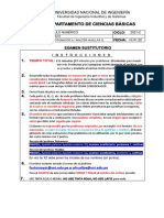 2021-2-FB402 U, Examen Sustitutorio, Problema 1