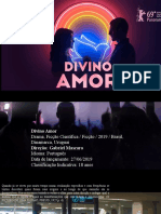 Divino Amor - Apresentação de Mestrado UFS