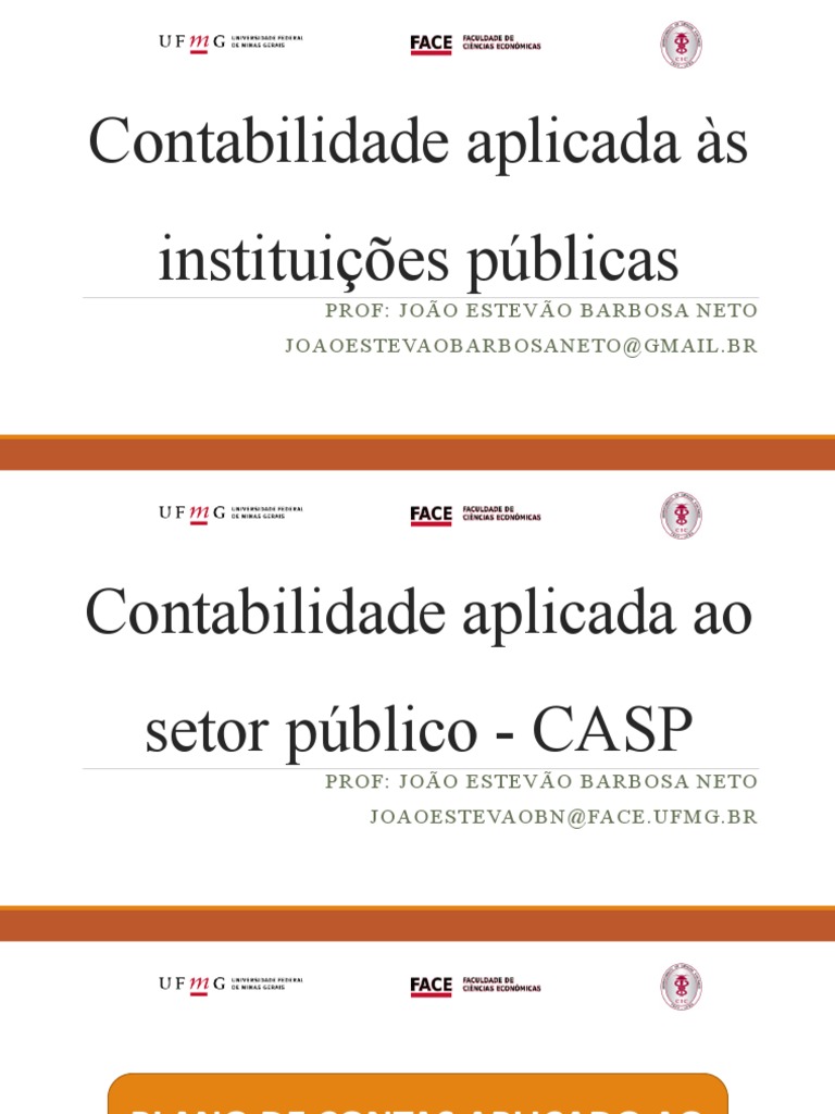 PCASP: Estrutura e Aplicações Públicas | PDF | Contabilidade | Orçamento