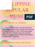 Philippine Popular Music