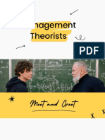 Six Major Management Theories and Approaches