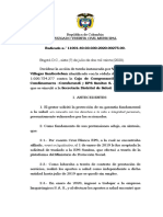 2020-00275 Concede Traslado EPS, Debido Proceso Administrativo, Libertad de Escogencia EPS