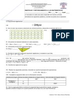 Examen de Matemáticas