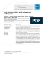 Water Sorption and Adhesion