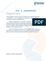 Importación y Exportación - Magnet Field OS105