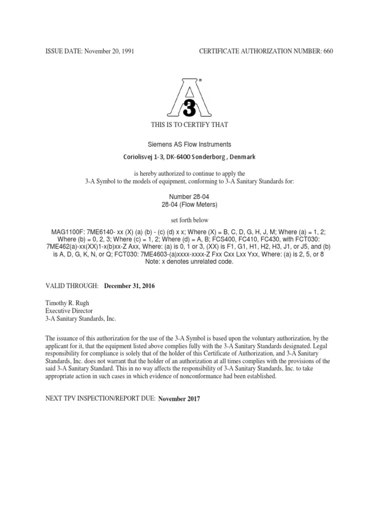 3A Declaration | PDF