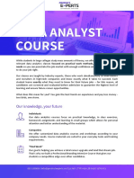 Data Analyst Course Syllabus