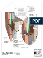 Shelf Angle Detail: DETAIL 01.030.0701 REV. 06/19/08 Typ. Face Brick
