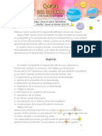 Exigencias: Domingo, J. Perez, M. (2015) "Aprendiendo A Diseñar". Querer Ser Docente. PP 69-74