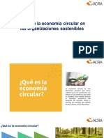 Rol economía circular organizaciones sostenibles