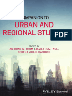 (Orum Et Al. Ed. 2021) Companion To Urban and Regional Studies