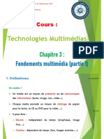 Chapitre 3 Partie 1 Technonologies Multimédias