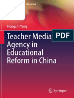 Teacher Mediated Agency in Educational Reform in China by Hongzhi Yang (Auth.)