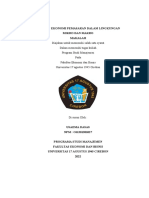 Analisis Ekonomi Pemasaran Dalam Lingkungan