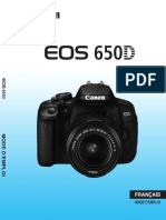 EOS 650D Instruction Manual FR