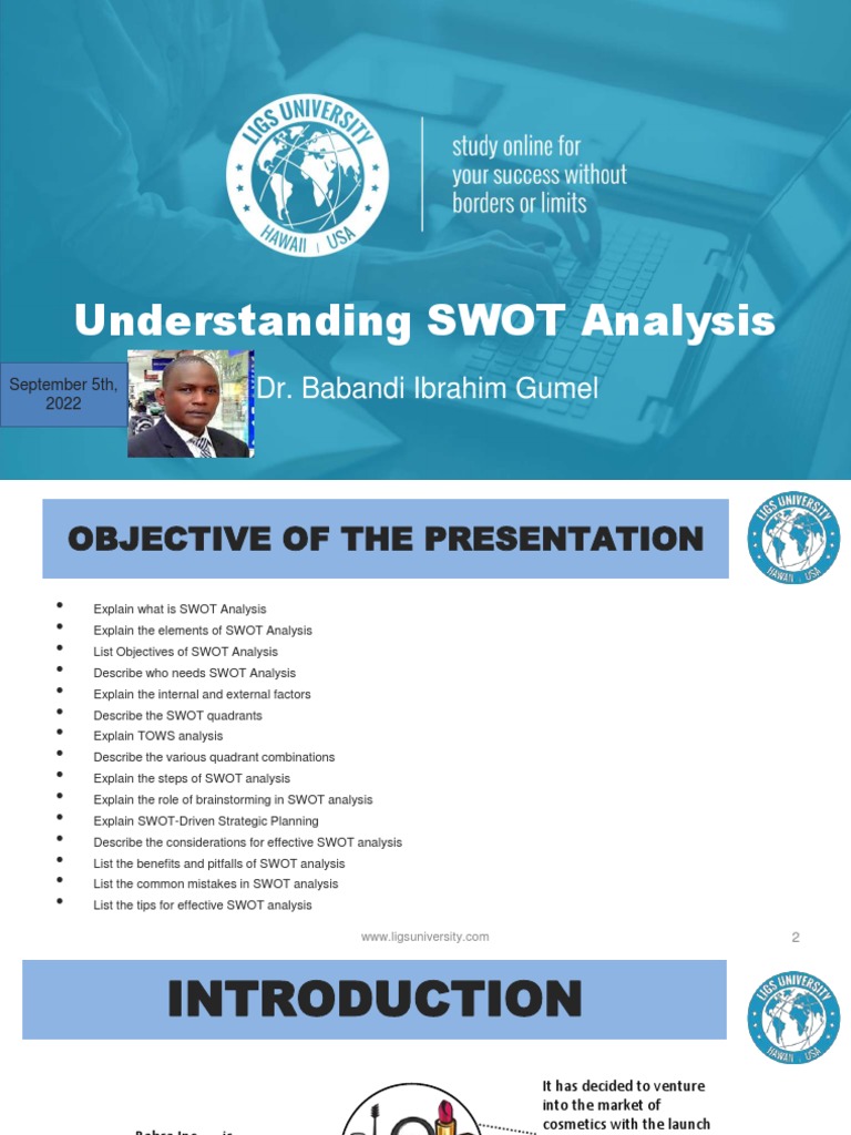Understanding SWOT Analysis | PDF | Swot Analysis | Economies
