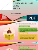 Perumusan Masalah Kebijakan Pendidikan