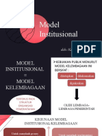 Model Institusional