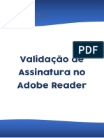 Validar assinatura Adobe Reader