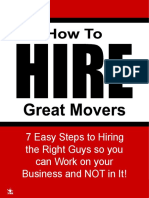 How To Hire Great Movers PDF