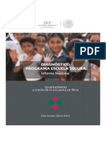 Informe Nacional Escuela Segura 2014 2015