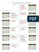 2011 Yearly Calendar For Parents