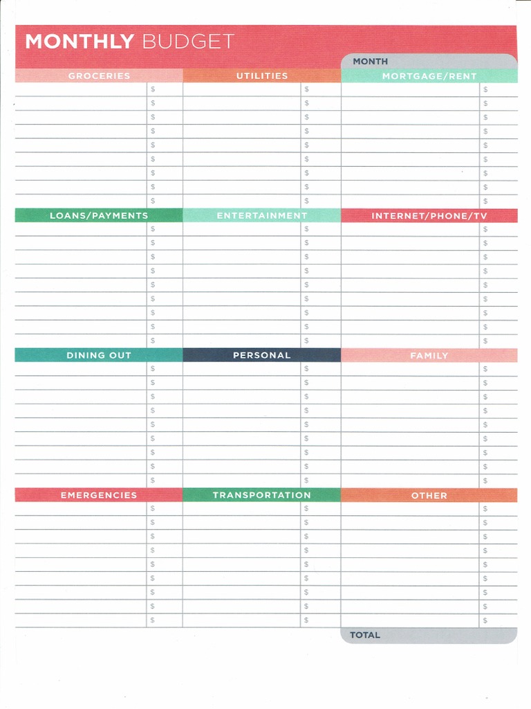 Aldi Planner Pages PDF