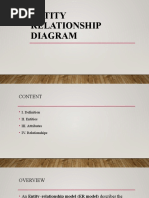 Entity Relationship Diagram