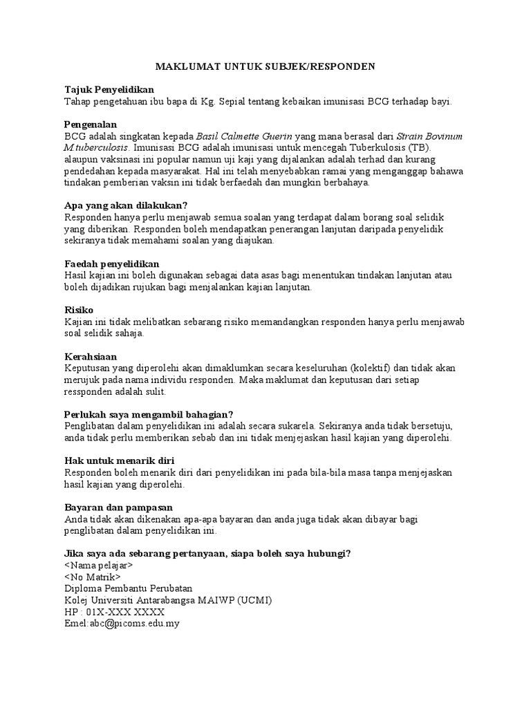 Consent Form | PDF