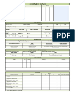 Formato Solicitud de Empleo Verde